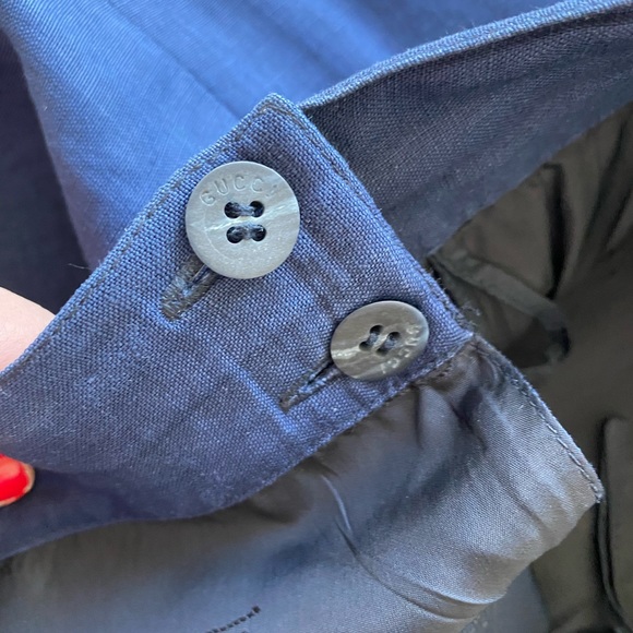 NAVY GUCCI WOMENS SKIRT - Picture 7 of 14